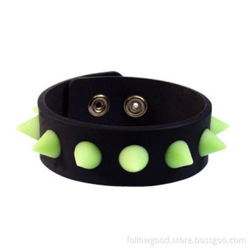 Silicone Wristbands with Sharp Corner/Horn